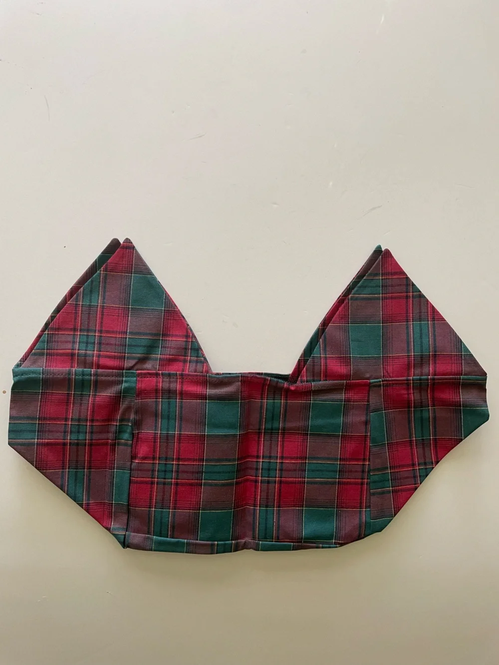 Longaberger tartan fabric